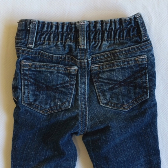 babyGap 1969 distressed straight leg denim jeans 6-12 months baby boy - Picture 7 of 7